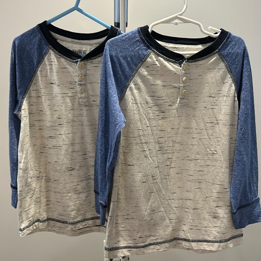 Route 66 Boys Long Sleeve Shirt (Twins)
